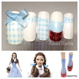 The Wizard of Oz™ Dorothy Barbie nail