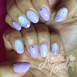 Pastel Purple Gel Nails