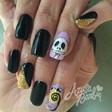 Nightmare Before Christmas Nails