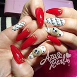 Barbie Red Nails