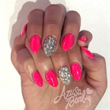 Neon PINK Nails