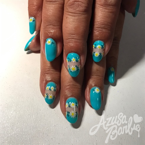 Turquoise Nails