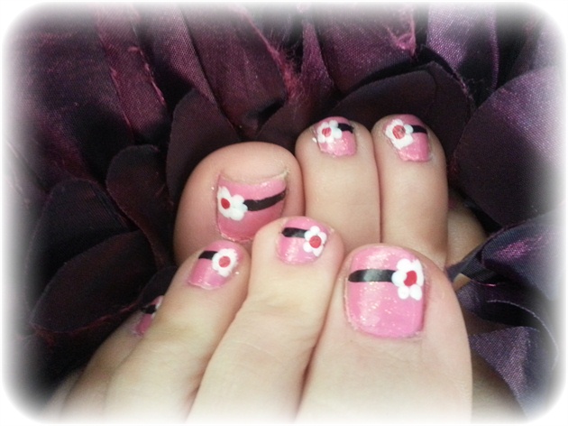 Flower power toes★★★★