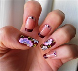 floral with strass