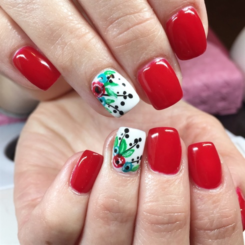 Red Hot Floral 