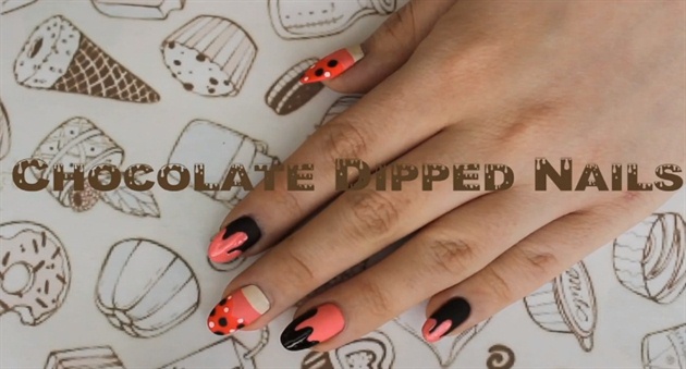 Chocolate Dipped Nails