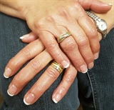 French Gel Polish  manicure 