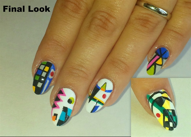Kandinsky-Inspired Nails