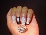#wedding nail design