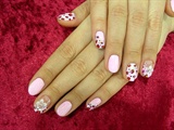 leopard In pink with 3DFlowers