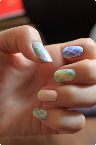 Pastels Checkered