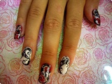 My Hand-Painted Abstract Nails