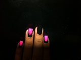 Black N Pink Gel Polish 