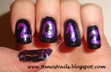 New years nails for 2012
