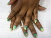 green/yellow ombre