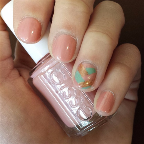Braided accent nail 