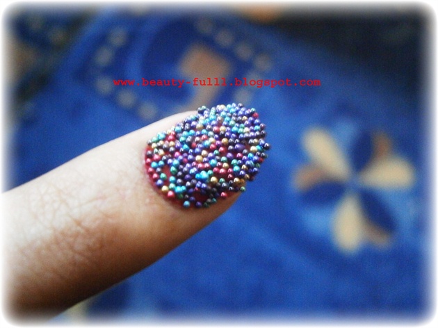 Multi-Color Caviar Manicure
