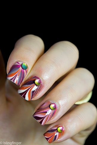 Fall Water Marble