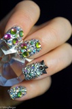 Full Crystal Nails
