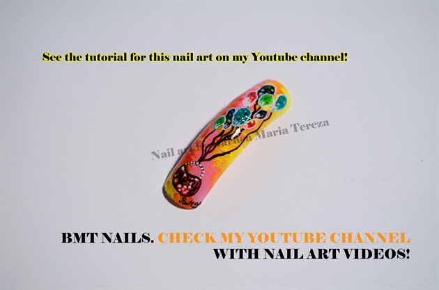 Party nail tutorial by BMT NAILS