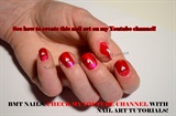 Nail art for valentine day