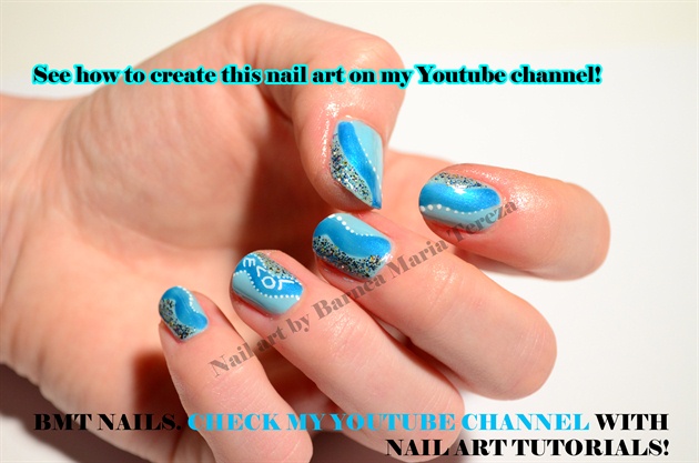 Valentine nail art full tutorial Youtube
