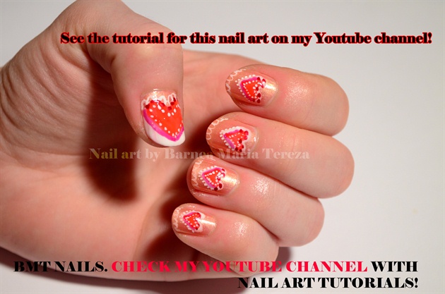 Check the tutorial for these nails on my youtube channel bmtnails!