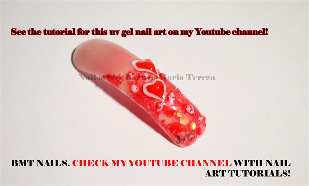 Youtube bmtnails check the tutorial for uv gel liquid stone!