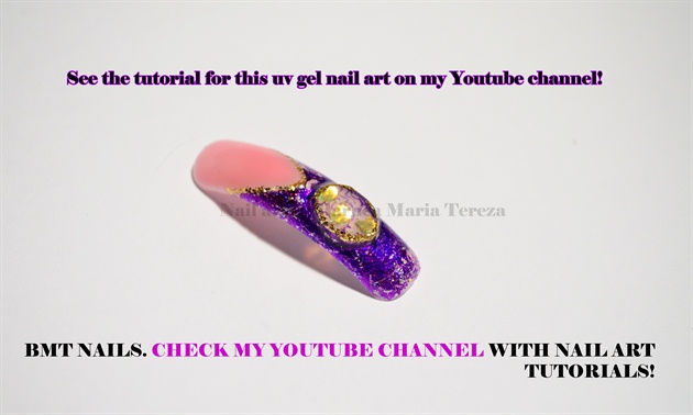 Liquid stone uv gel tutorial on my youtube channel!
