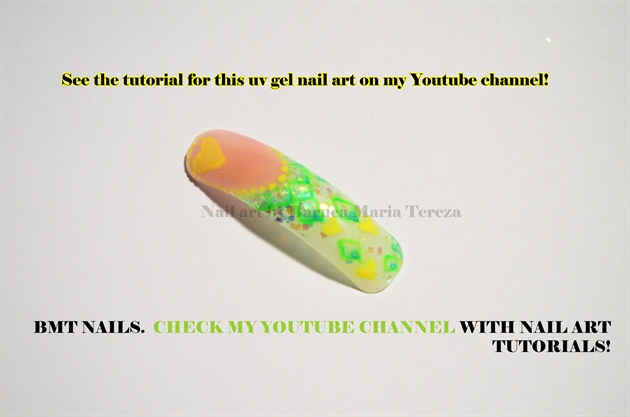 Sand nail uv gel tutorial on my youtube channel!