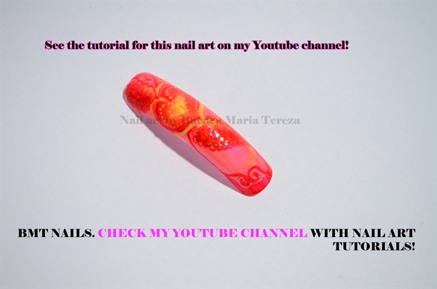 Heart nail tutorial bmtnails youtube
