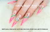 Spring bunny nails by BMT NAILS