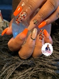 Orange &amp; Leopard 