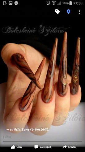 Wooden nails