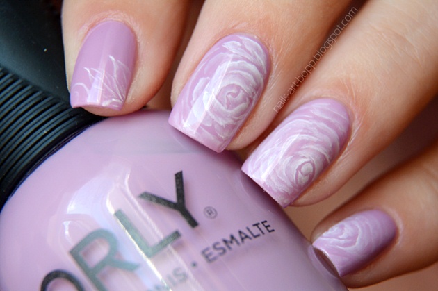 Orly Lollipop and one stroke