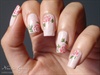  Delicate Roses Nail Art