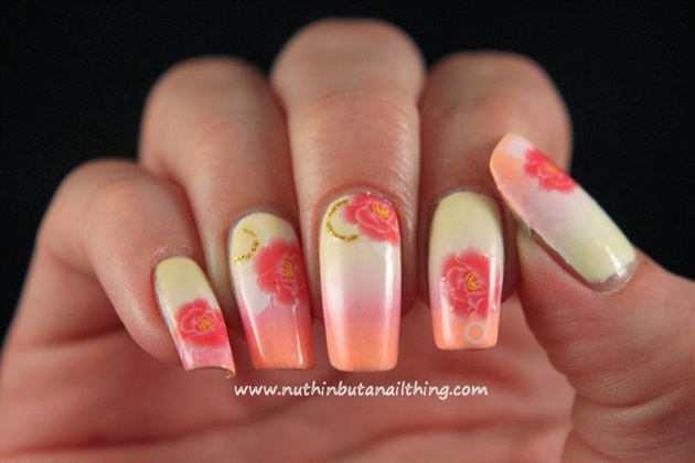 Flower Water Decal