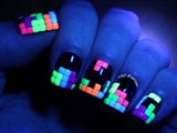 Awesome Luminous Neon Studs Nails