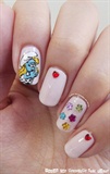 Cute Smurfs Nails