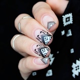 So beautiful geometry nails