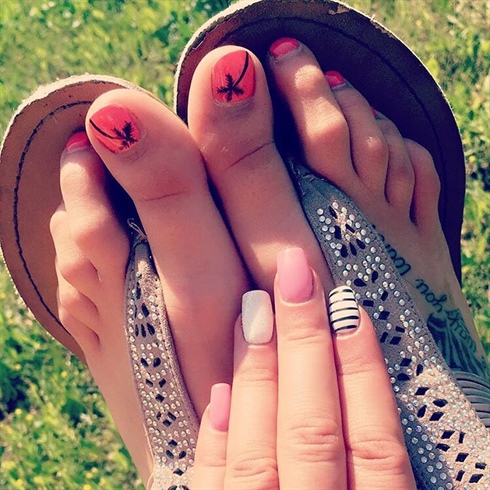 Vacation Nails And Toes 