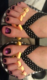 New Years toes 2012