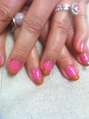 Pink n lime green 2013