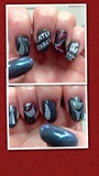 My Nails, 50 Shades of Gray