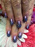 Purple Bling Ombre