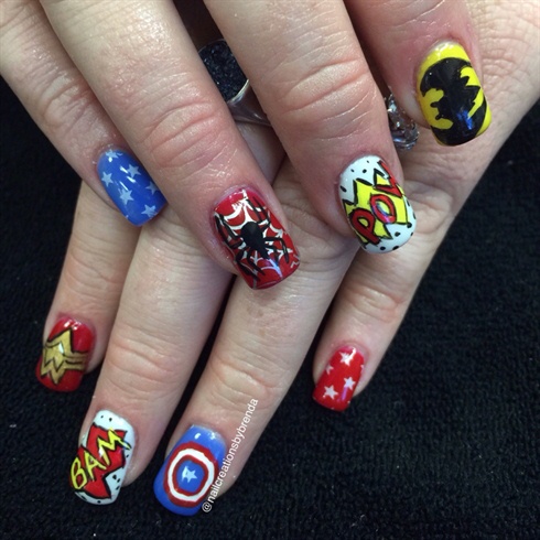 Superhero Nails 2015