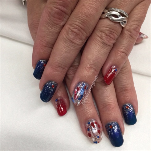Fourth Of July Nails 2016