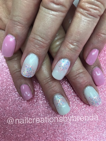 Pink And White With Bling