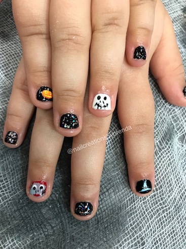 Little nightmare before Christmas nails