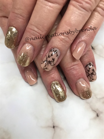 Beige And Gold